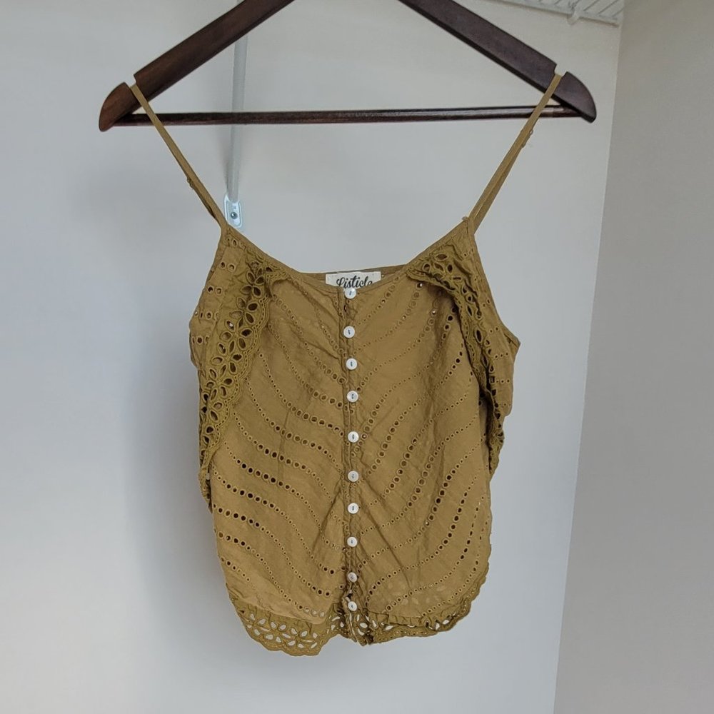 Listicle Small Green Top